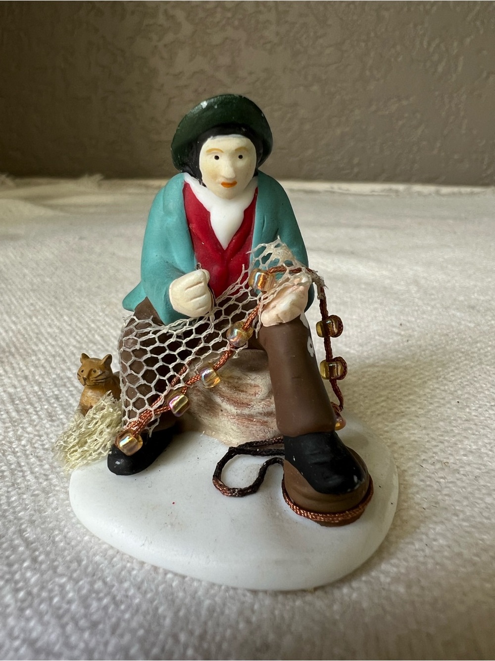 Village Dept 56- A Good Day's Catch; Dickens' Village:
Department 56 RETIRED